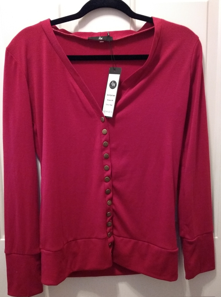 Snap Cardigan Sweater